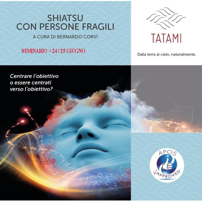 Shiatsu con persone fragili<BR>-Il seminario- 